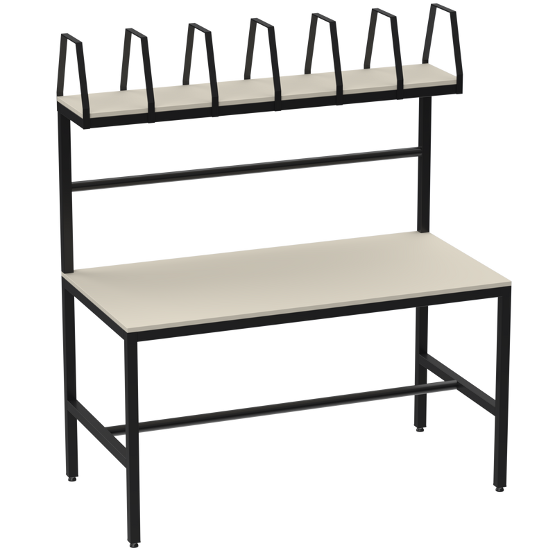 Packing Station | Laminate Overhead Storage