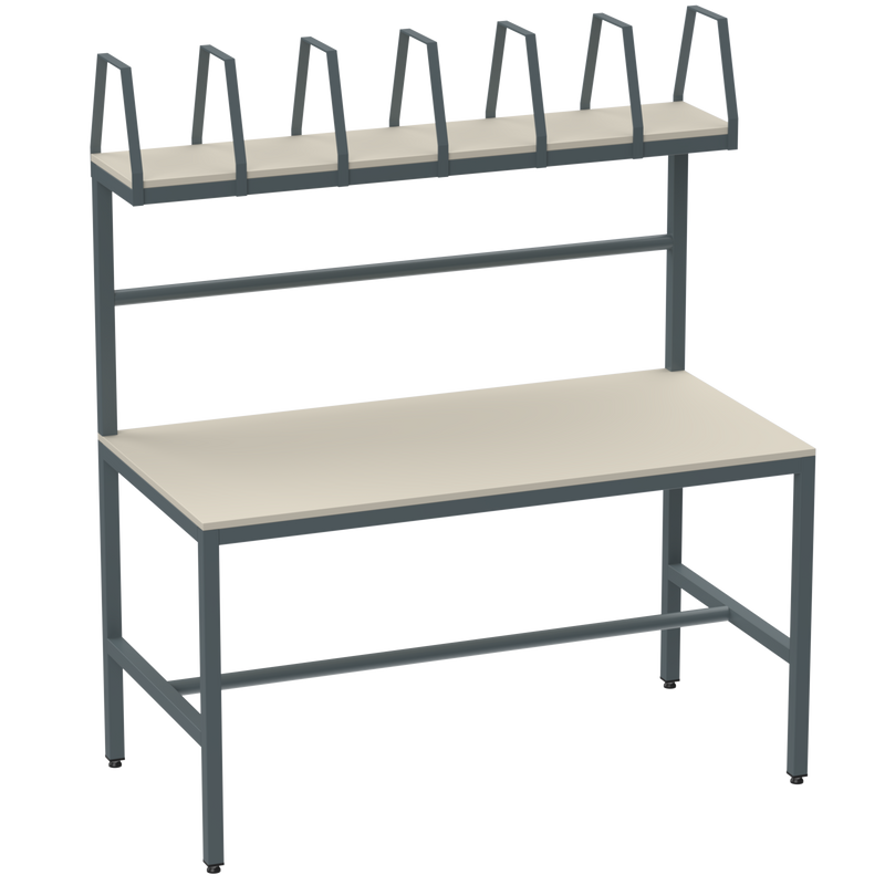 Packing Station | Laminate Overhead Storage