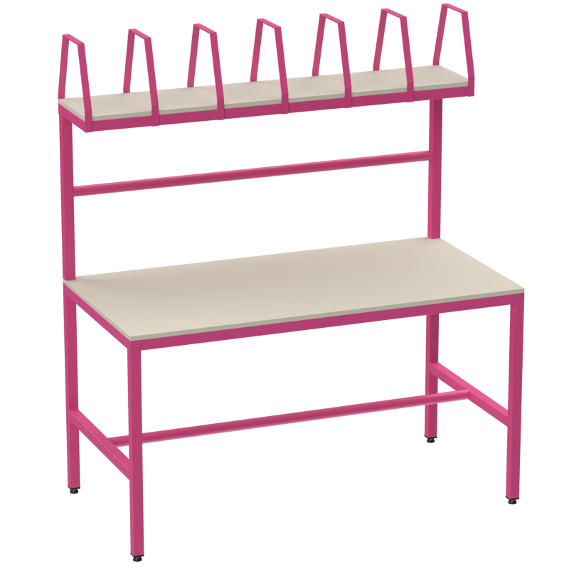 Packing Station | Laminate Overhead Storage