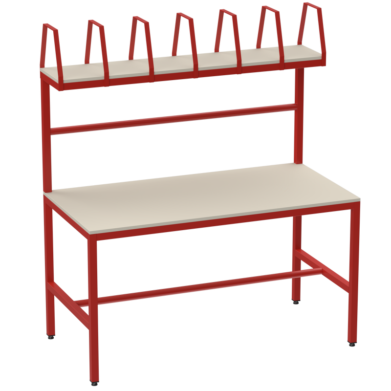 Packing Station | Laminate Overhead Storage