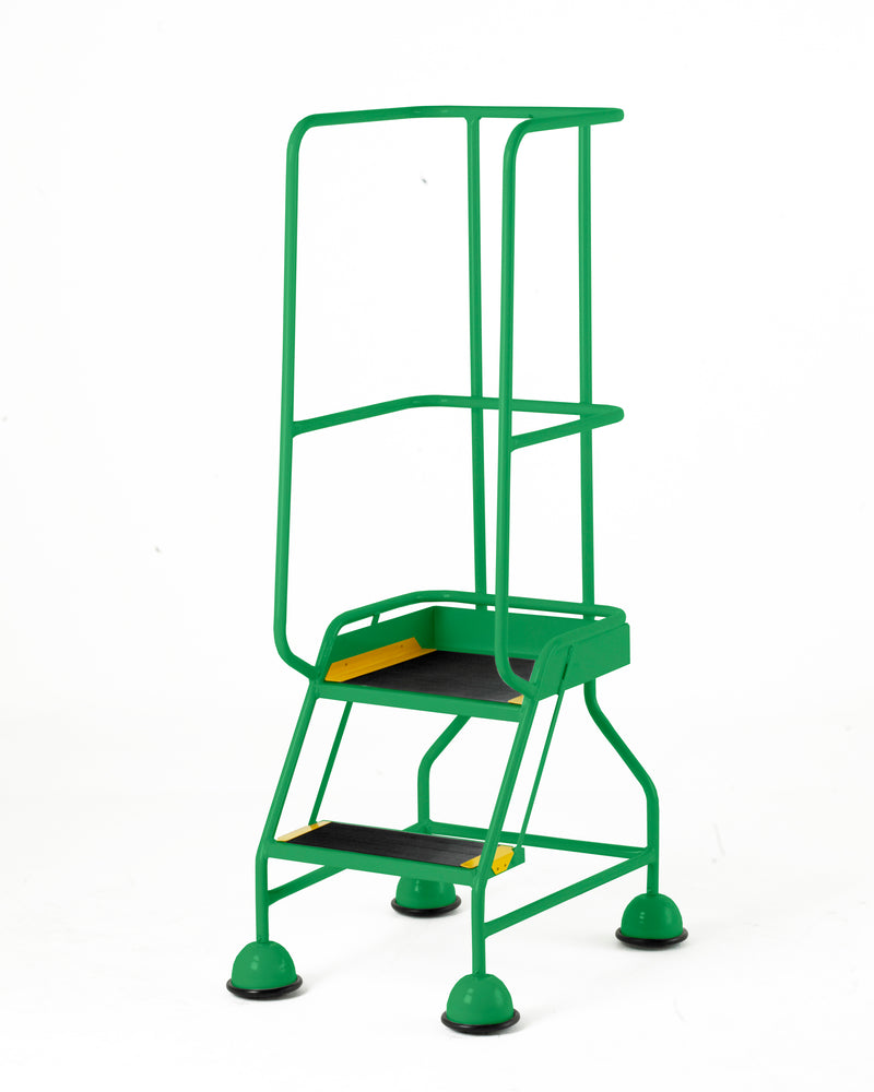 Heavy-Duty 2-Tier Safety Step Platform