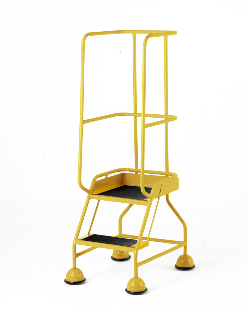 Heavy-Duty 2-Tier Safety Step Platform