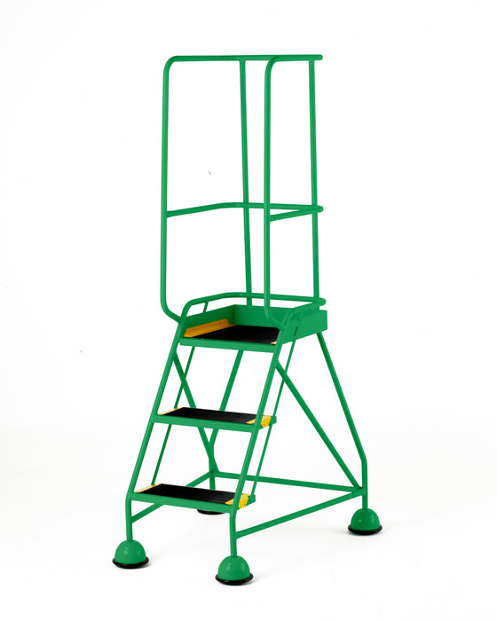 Heavy-Duty 3-Tier Safety Step Platform