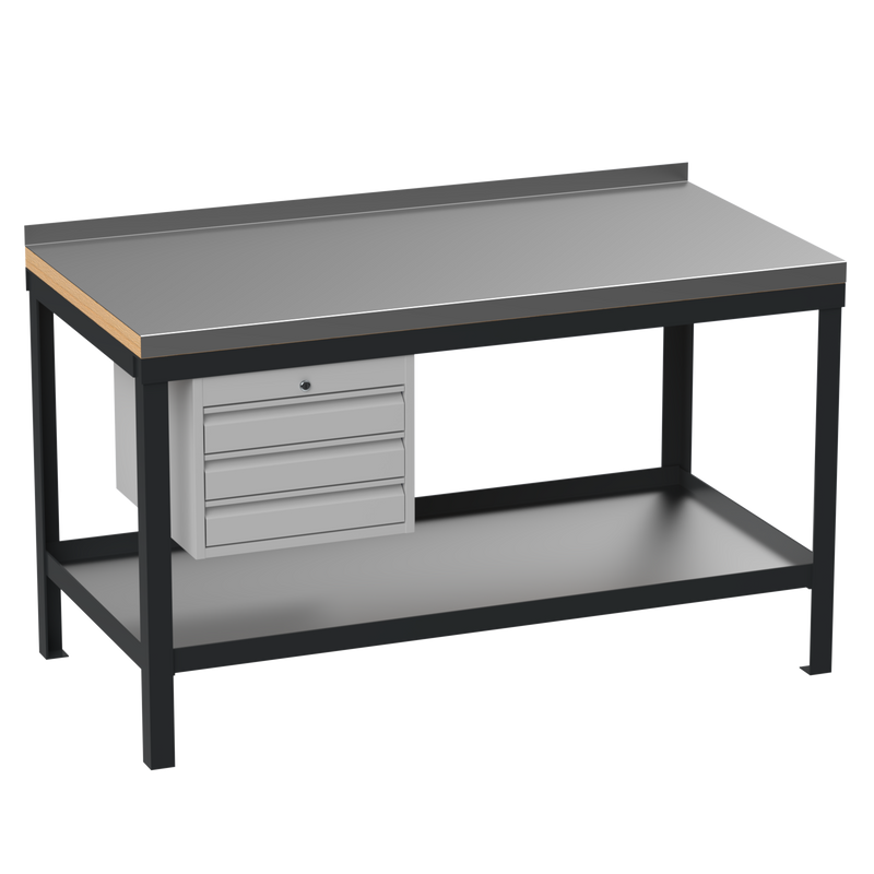 Industrial Super Heavy Duty Workbench | 3 Drawers