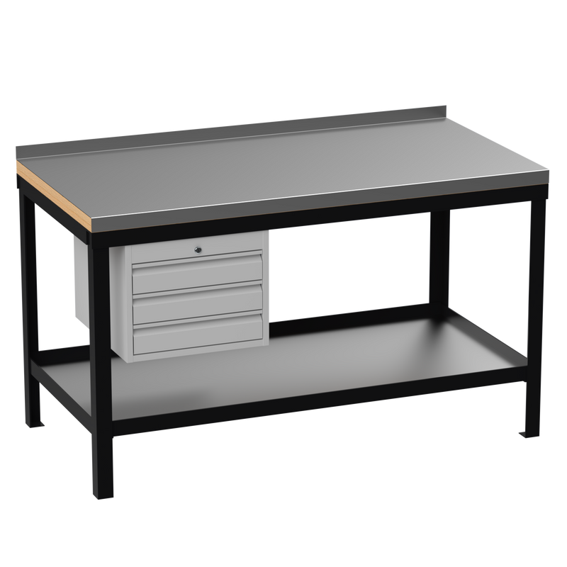 Industrial Super Heavy Duty Workbench | 3 Drawers
