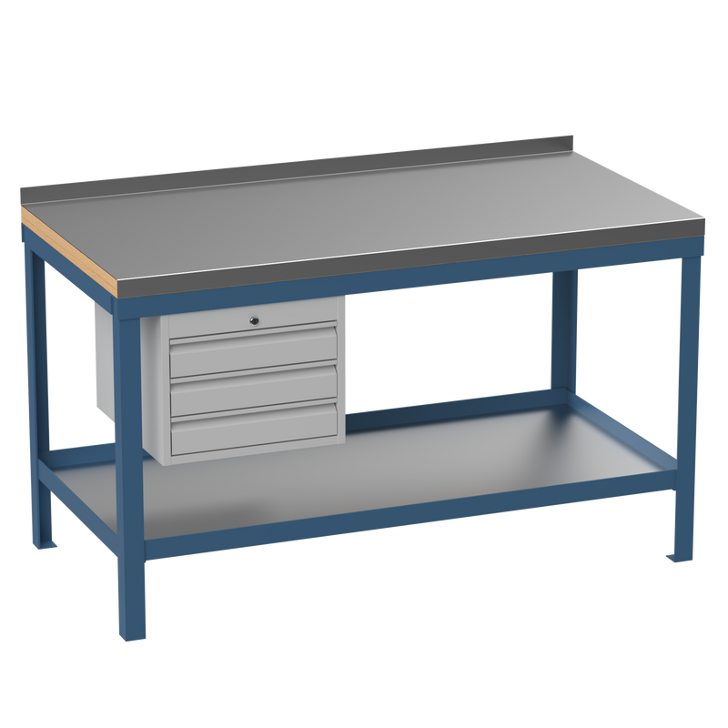 Industrial Super Heavy Duty Workbench | 3 Drawers