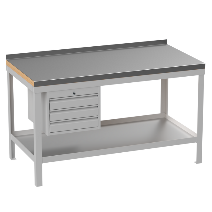Industrial Super Heavy Duty Workbench | 3 Drawers
