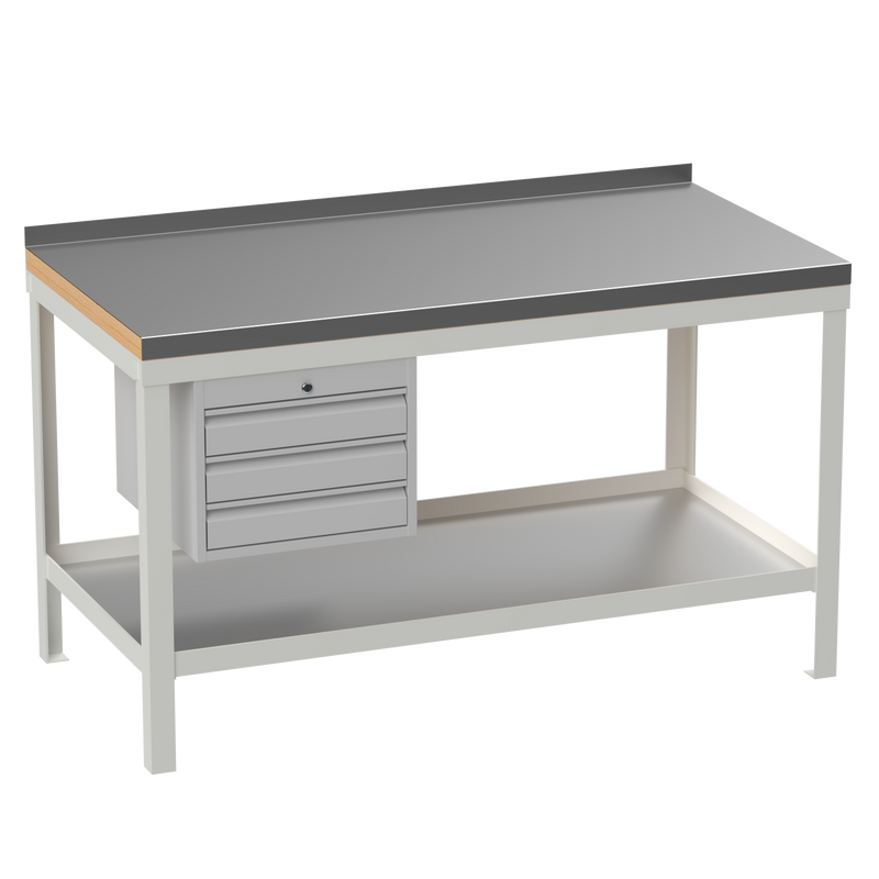Industrial Super Heavy Duty Workbench | 3 Drawers