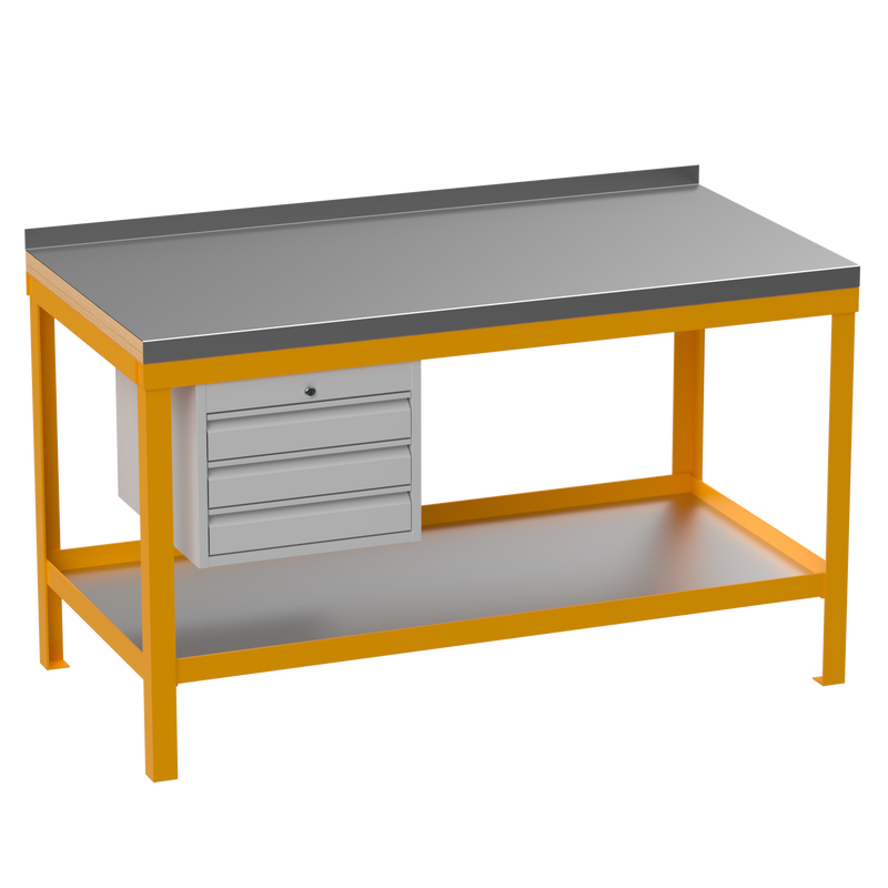 Industrial Super Heavy Duty Workbench | 3 Drawers