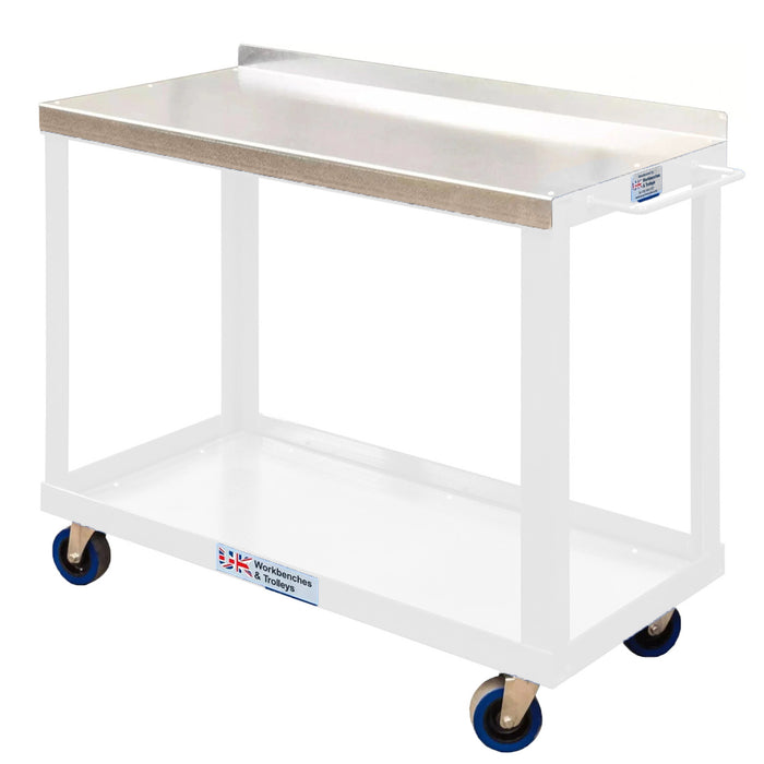 Mobile Table Tool Trolley | Steel Worktop