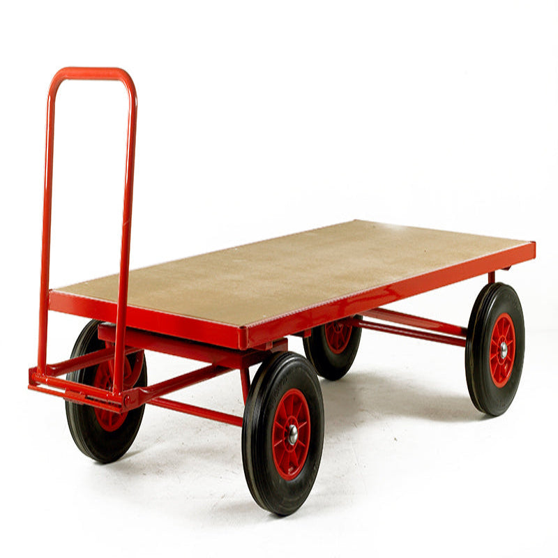 Heavy Duty Platform Truck | Steel or MDF Deck