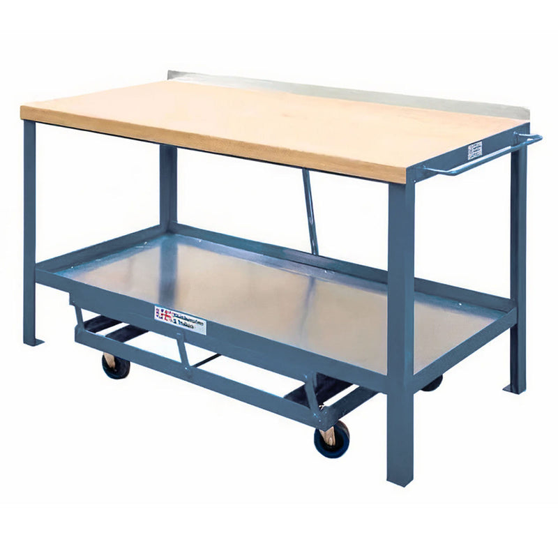 Mobile Workbench | Hard Wooden Worktop