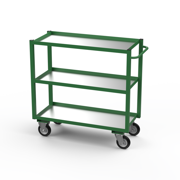 Heavy Duty Tray Trolley | 3 Steel Shelves