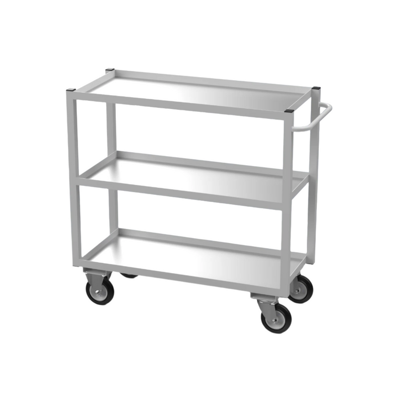 Heavy Duty Tray Trolley | 3 Steel Shelves