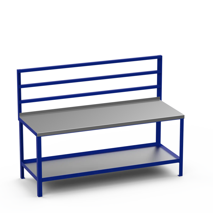 Steel Top Heavy Duty Workbench | Support Bars