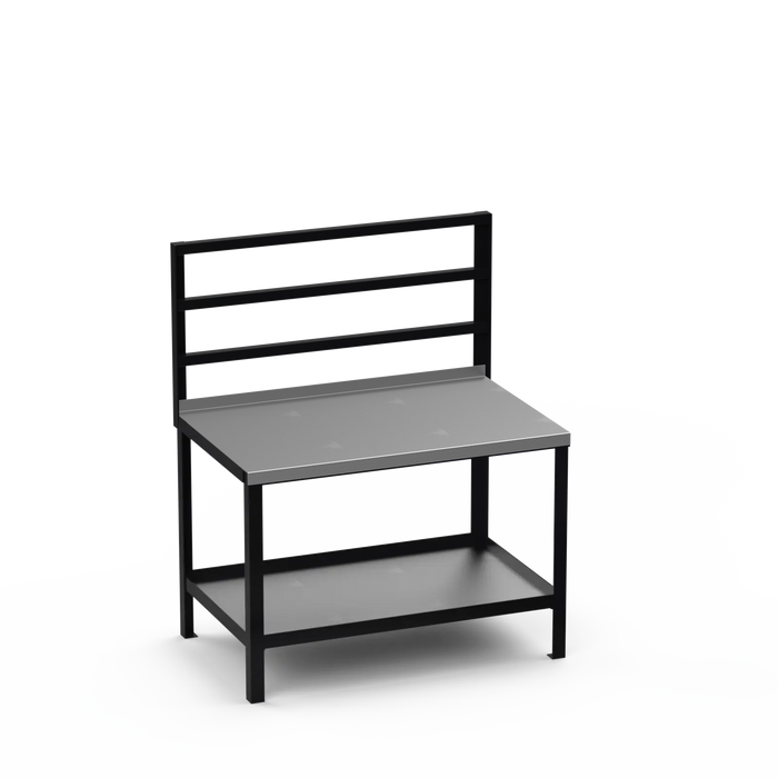 Steel Top Heavy Duty Workbench | Support Bars