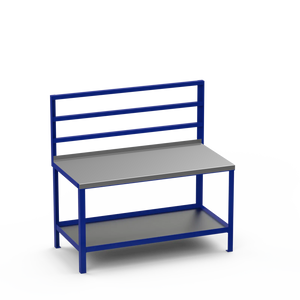 Steel Top Heavy Duty Workbench | Support Bars