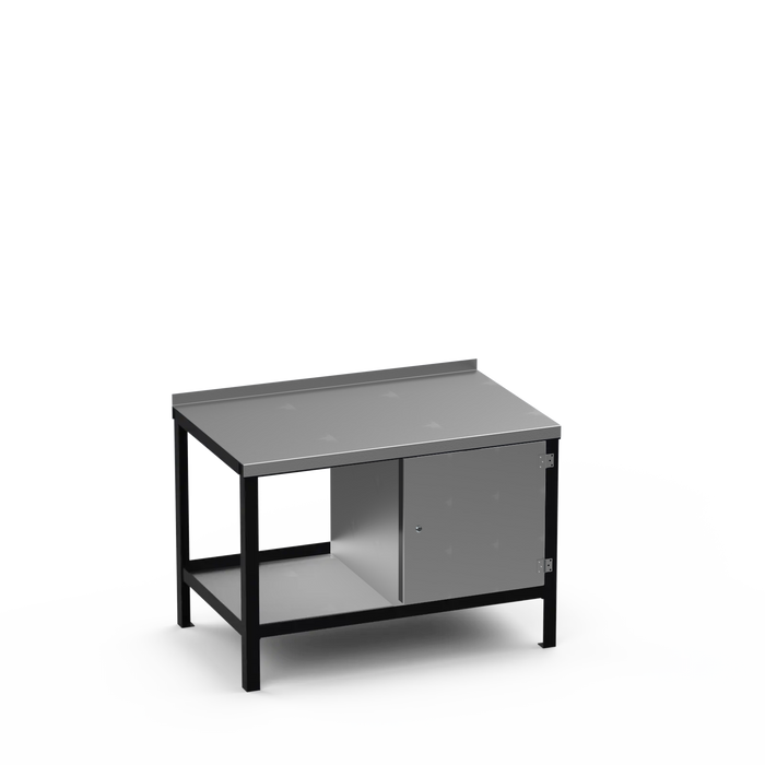 Steel Top Heavy Duty Workbench | Enclosed Cupboard Storage