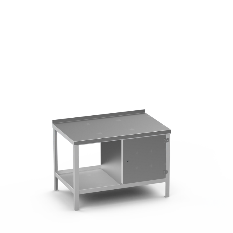 Steel Top Heavy Duty Workbench | Enclosed Cupboard Storage