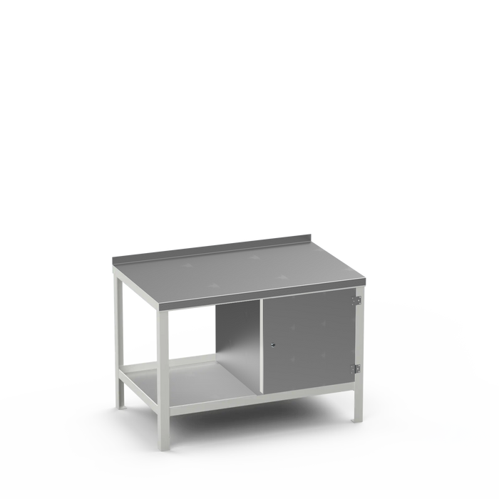 Steel Top Heavy Duty Workbench | Enclosed Cupboard Storage