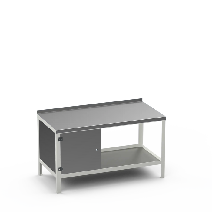 Steel Top Heavy Duty Workbench | Enclosed Cupboard Storage