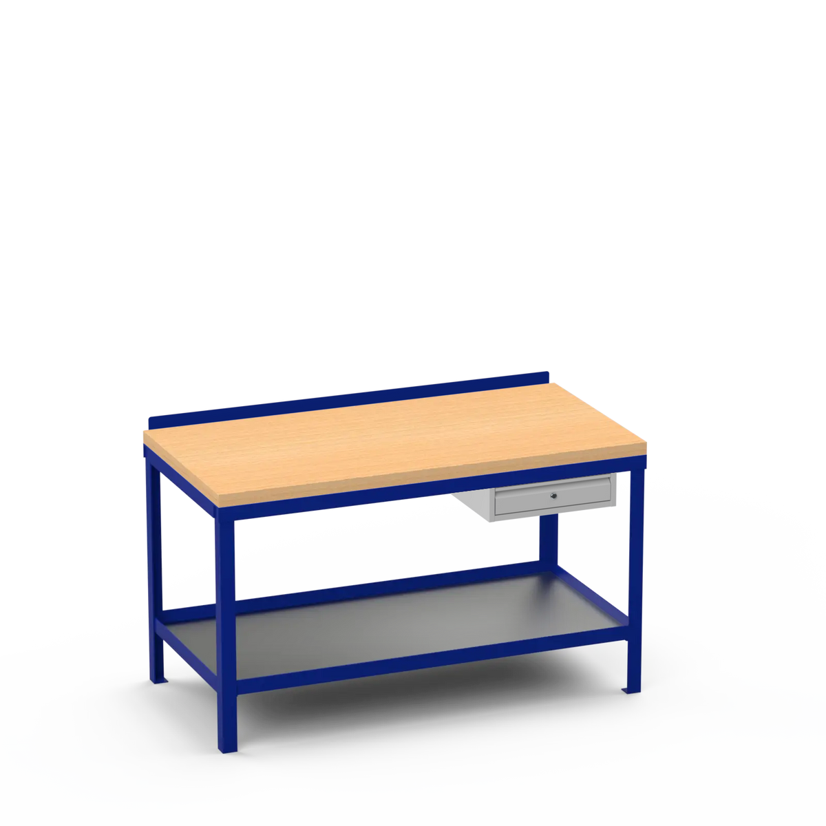 Wood Top Heavy Duty Workbench | Single Drawer Storage Unit — UK Workbenches