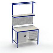 Electronics ESD Workbench | Anti-Static Worktop | Cupboard & 4 Drawers