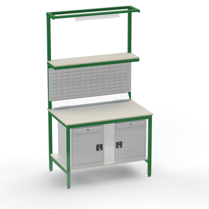 Electronics ESD Workbench | Anti-Static Worktop | Twin Cupboards With Drawer