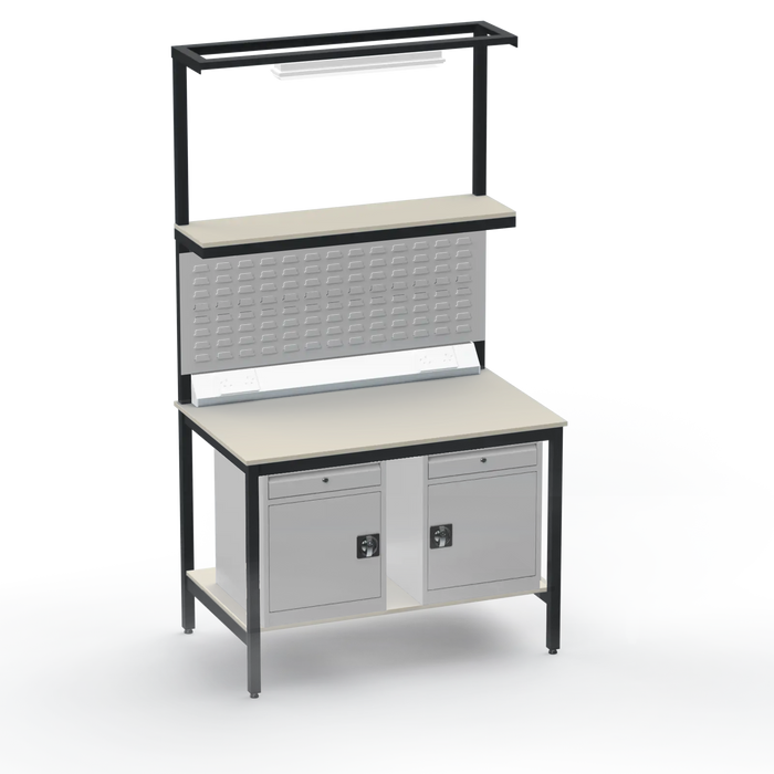 Electronics ESD Workbench | Anti-Static Worktop | Twin Cupboards With Drawer