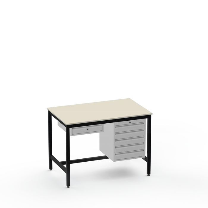 ESD Workbench | Anti-Static Worktop | 1 Drawer & 5 Drawers