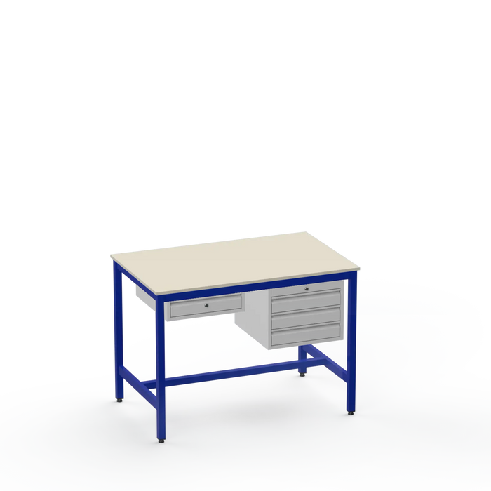 Electronics ESD Workbench | Anti-Static Worktop | Single Drawer & 3 Drawers