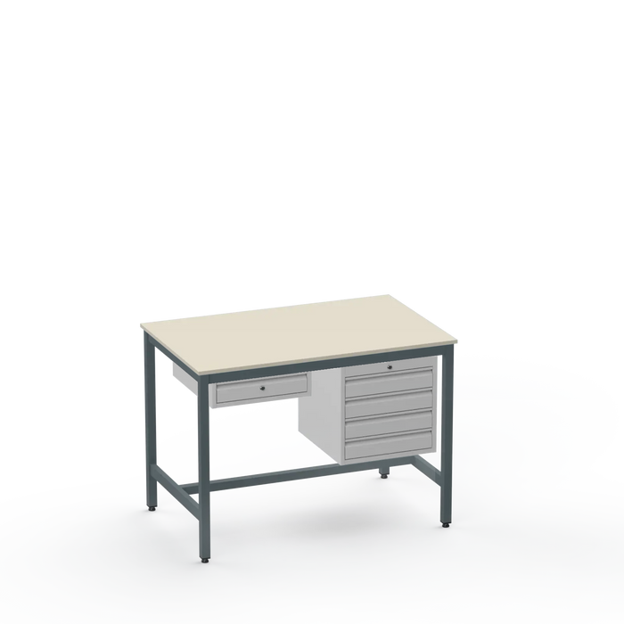 Electronics ESD Workbench | Anti-Static Worktop | Single Drawer & 4 Drawers