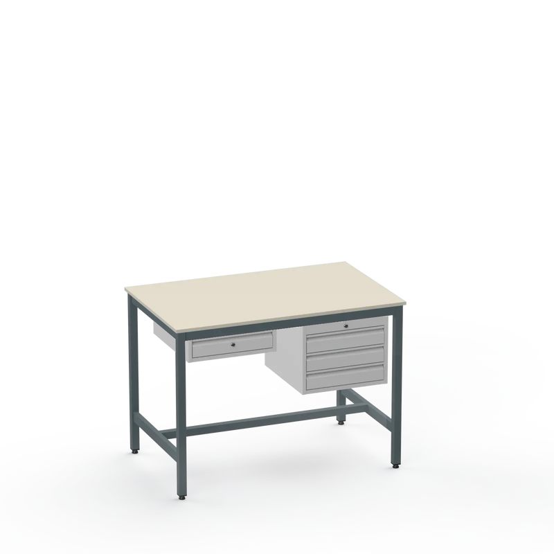 Electronics ESD Workbench | Anti-Static Worktop | Single Drawer & 3 Drawers