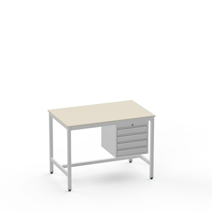 Electronics ESD Workbench | Anti-Static Worktop | 4 Drawers