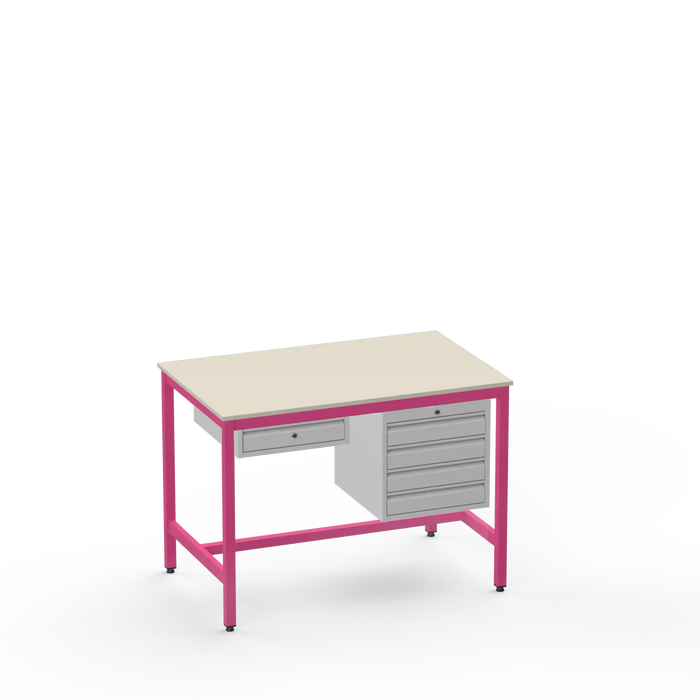 Electronics ESD Workbench | Anti-Static Worktop | Single Drawer & 4 Drawers