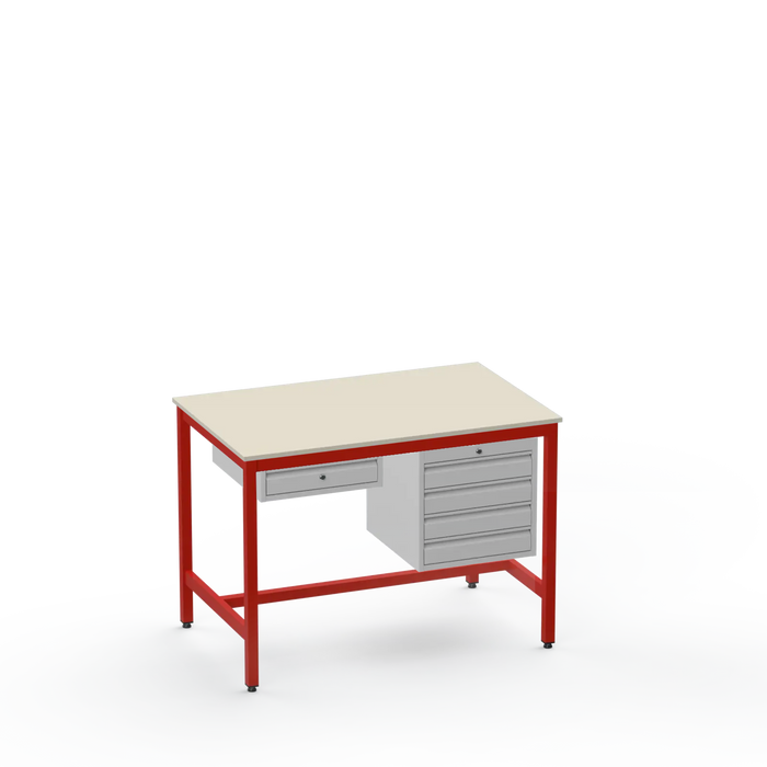 Electronics ESD Workbench | Anti-Static Worktop | Single Drawer & 4 Drawers
