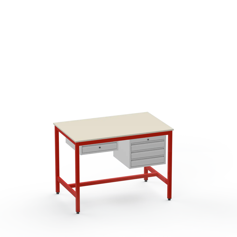 Electronics ESD Workbench | Anti-Static Worktop | Single Drawer & 3 Drawers