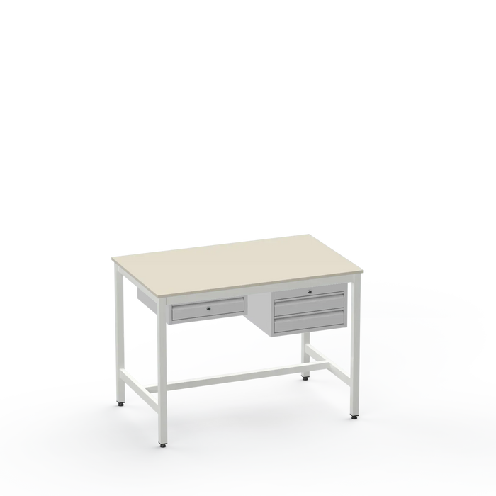 ESD Workbench | Anti-Static Worktop | 1 Drawer & 2 Drawers