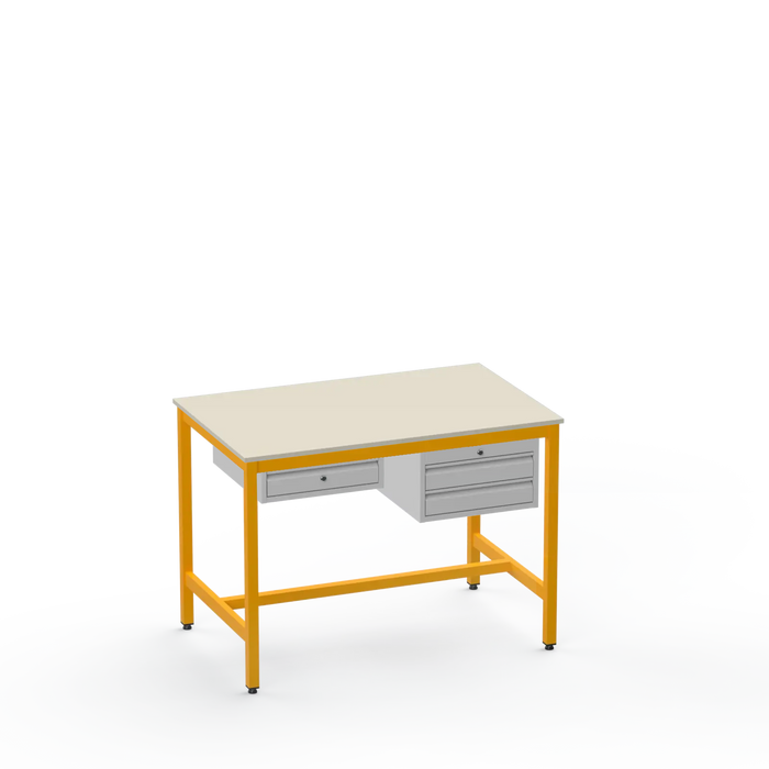 ESD Workbench | Anti-Static Worktop | 1 Drawer & 2 Drawers