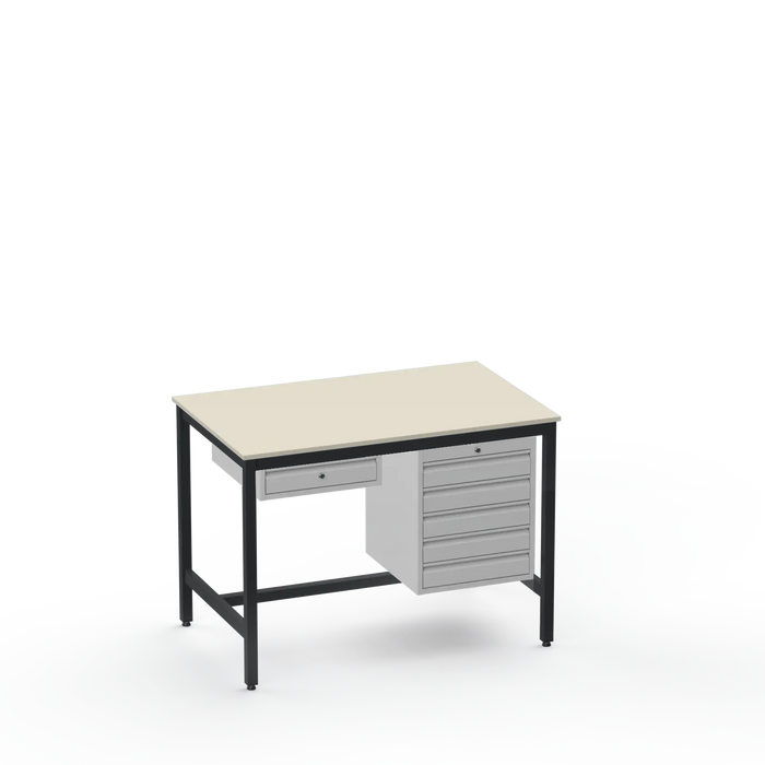 ESD Workbench | Anti-Static Worktop | 1 Drawer & 5 Drawers