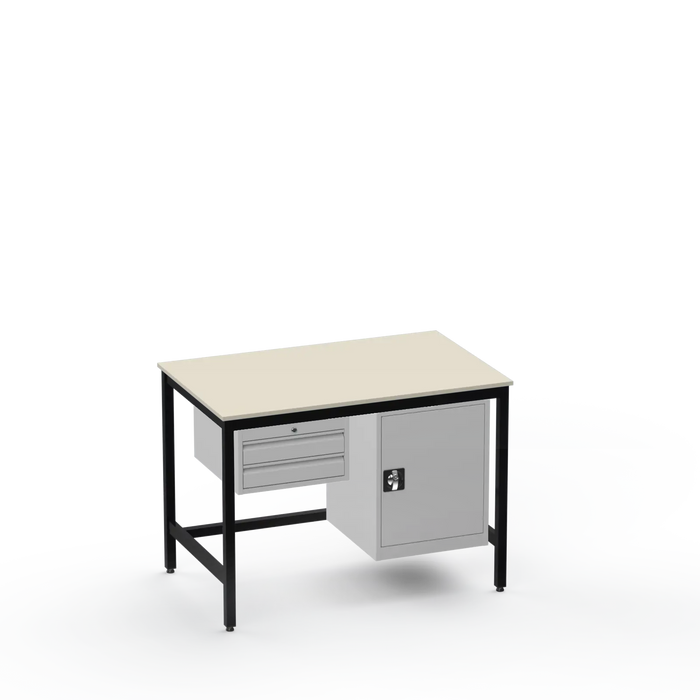 ESD Workbench | Anti-Static Worktop | 2 Drawers & Cupboard