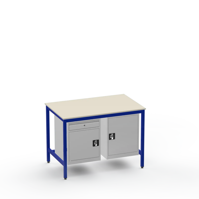 Electronics ESD Workbench | Anti-Static Worktop | Cupboard With Drawer & Cupboard