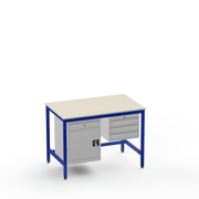 Electronics ESD Workbench | Anti-Static Worktop | Cupboard With Drawer & 3 Drawers