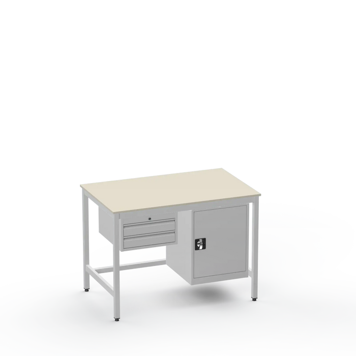 ESD Workbench | Anti-Static Worktop | 2 Drawers & Cupboard