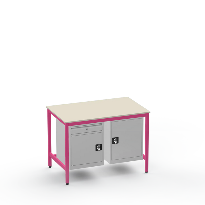 Electronics ESD Workbench | Anti-Static Worktop | Cupboard With Drawer & Cupboard