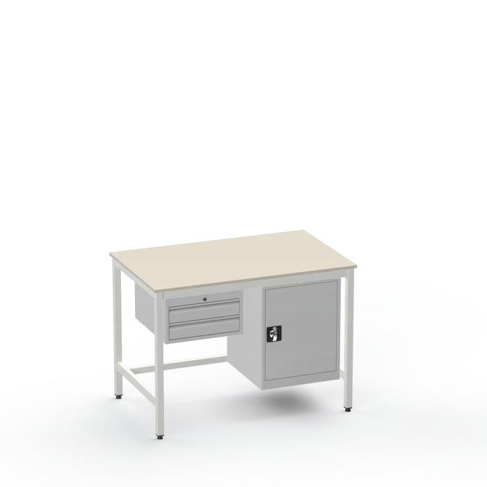 ESD Workbench | Anti-Static Worktop | 2 Drawers & Cupboard
