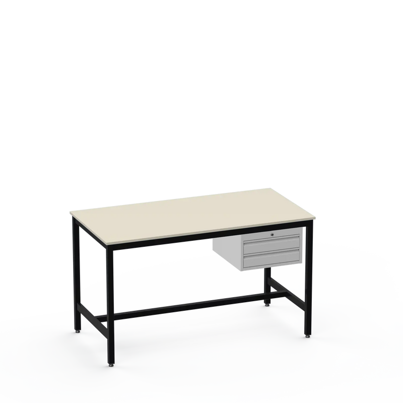 Electronics ESD Workbench | Anti-Static Worktop | 2 Drawers