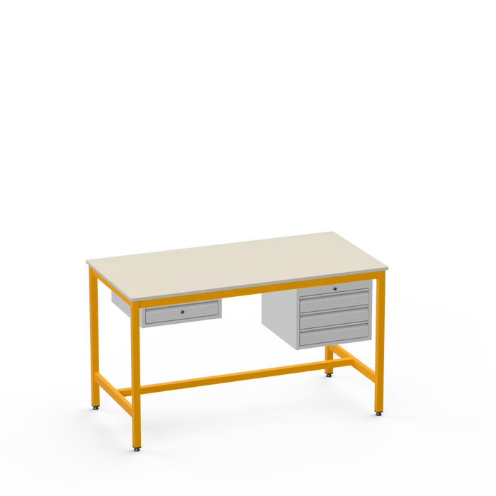 Electronics ESD Workbench | Anti-Static Worktop | Single Drawer & 3 Drawers