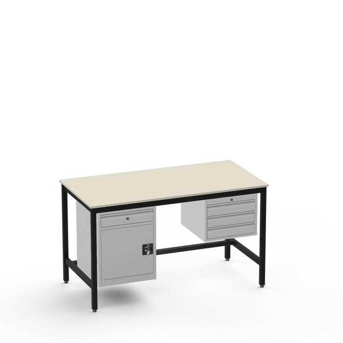Electronics ESD Workbench | Anti-Static Worktop | Cupboard With Drawer & 3 Drawers