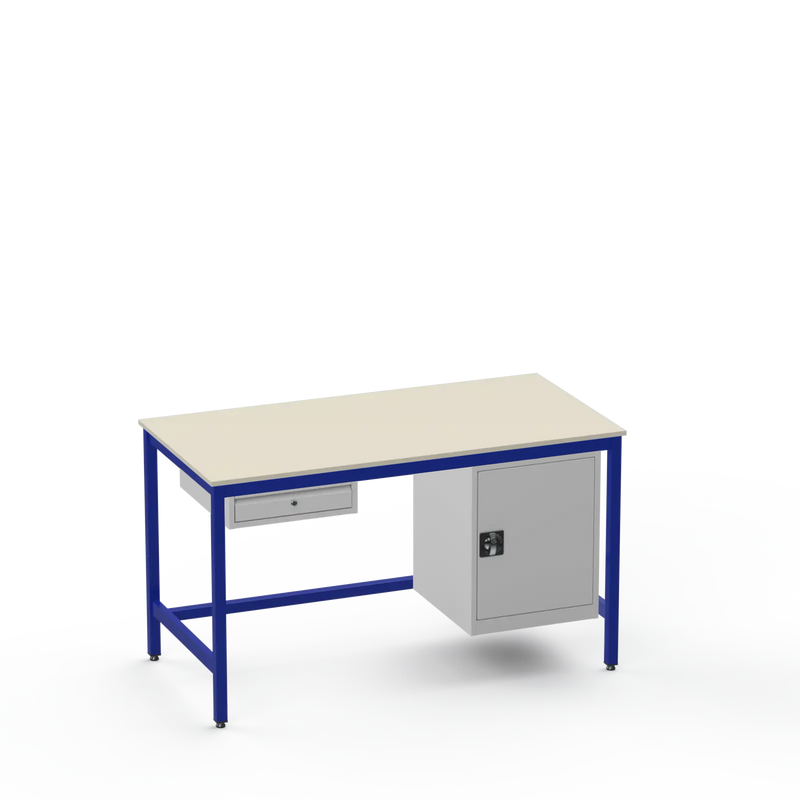 Electronics ESD Workbench | Anti-Static Worktop | Drawer & Cupboard
